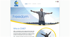 Desktop Screenshot of cime.com.mx