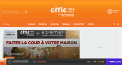 Desktop Screenshot of cime.fm